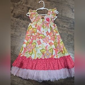 Sam & Sydney baby girl boutique dress sz 4t